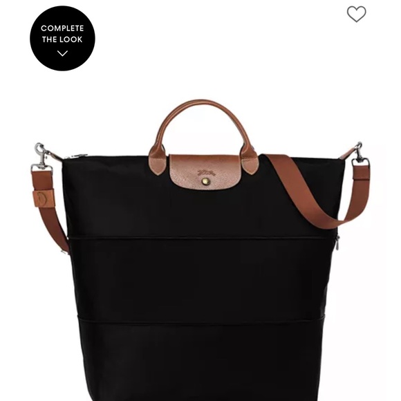 Longchamp Le Pliage Expandable Travel Nylon Weekender - Picture 5 of 5